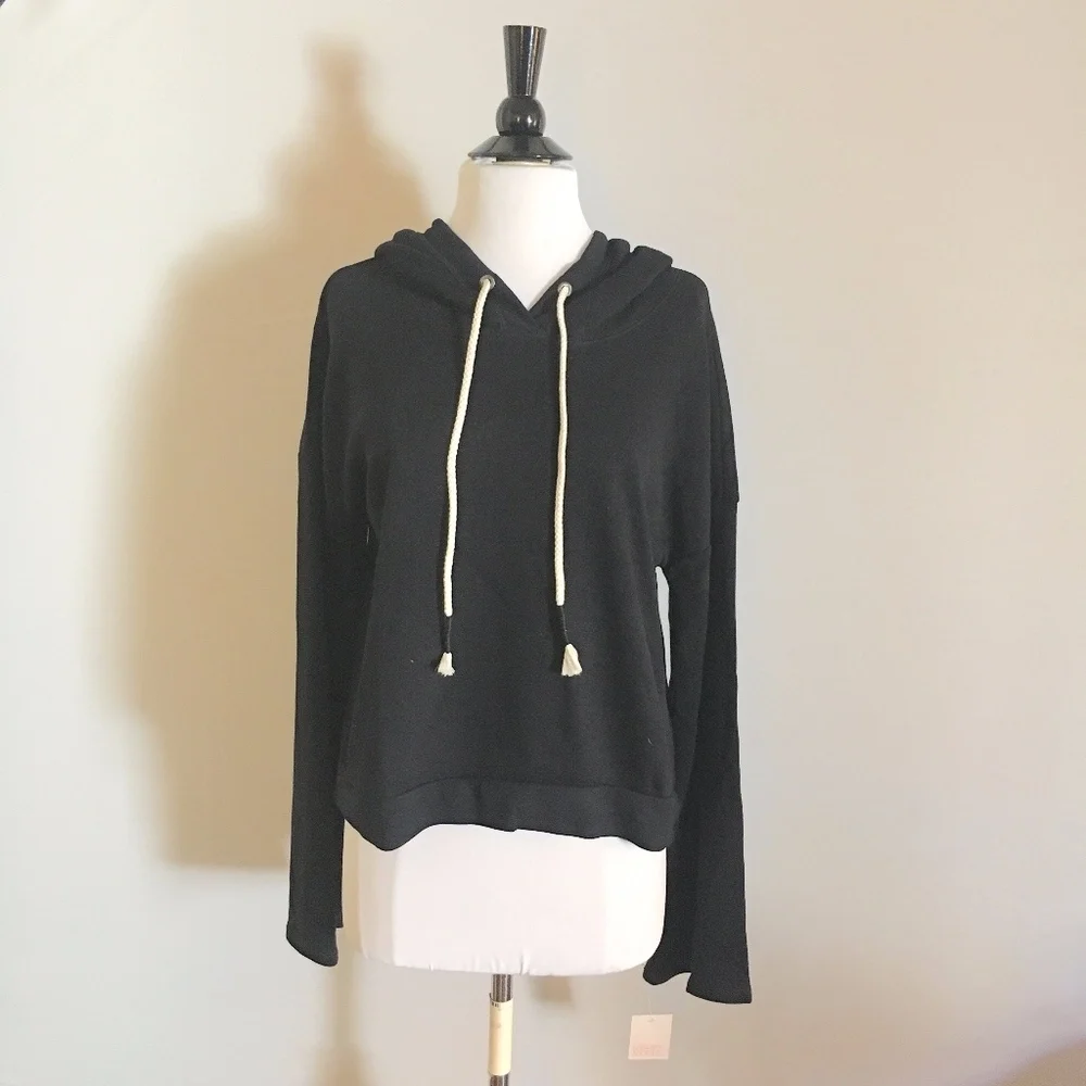 MODEL + MAKE Dreamy Kimono Sleeve Hoodie Size L